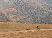 Vast mountain landscapes at Freeridemorocco